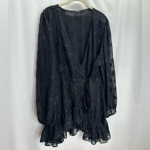 Torrid Elegant Black Mini Dress